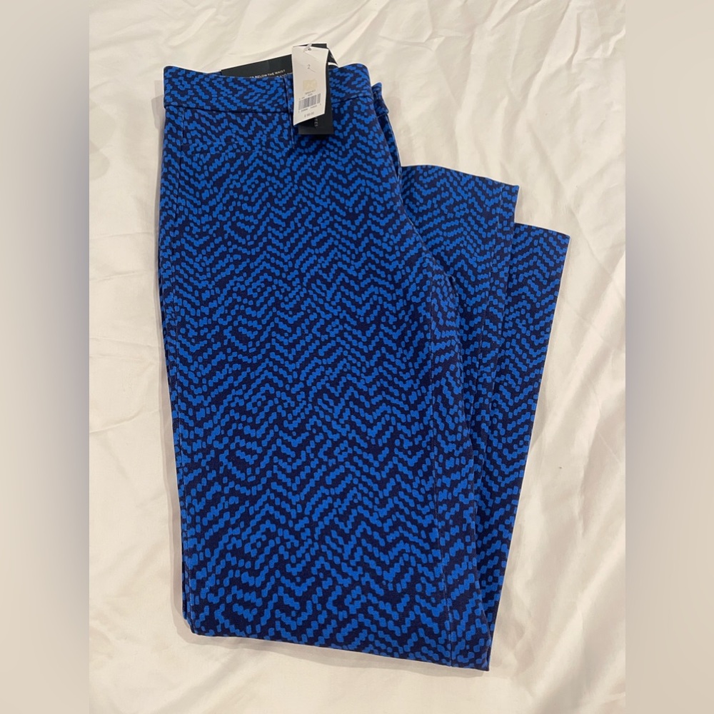 Banana Republic Printed Pattern Pants